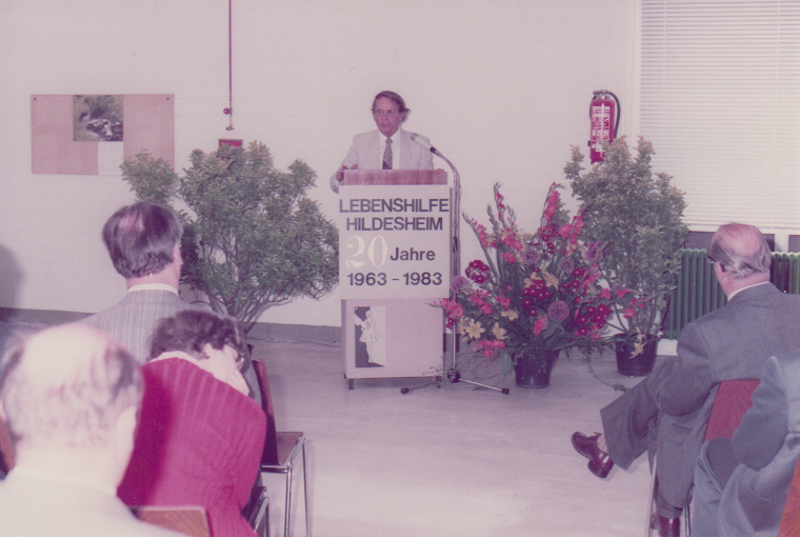 Jubilaeum 20 jahre Lebenshilfe Hildesheim 1983