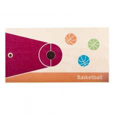 Basketball-Spiel in Holzbox